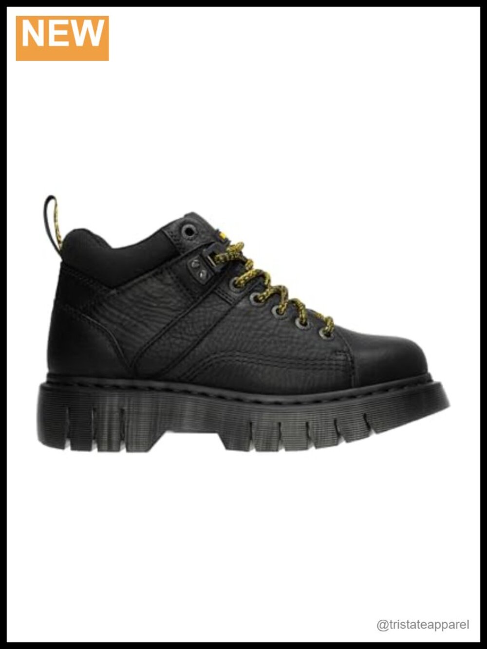 Dr. Martens Woodard Ankle Boots Leather Wedge Sole Footwear